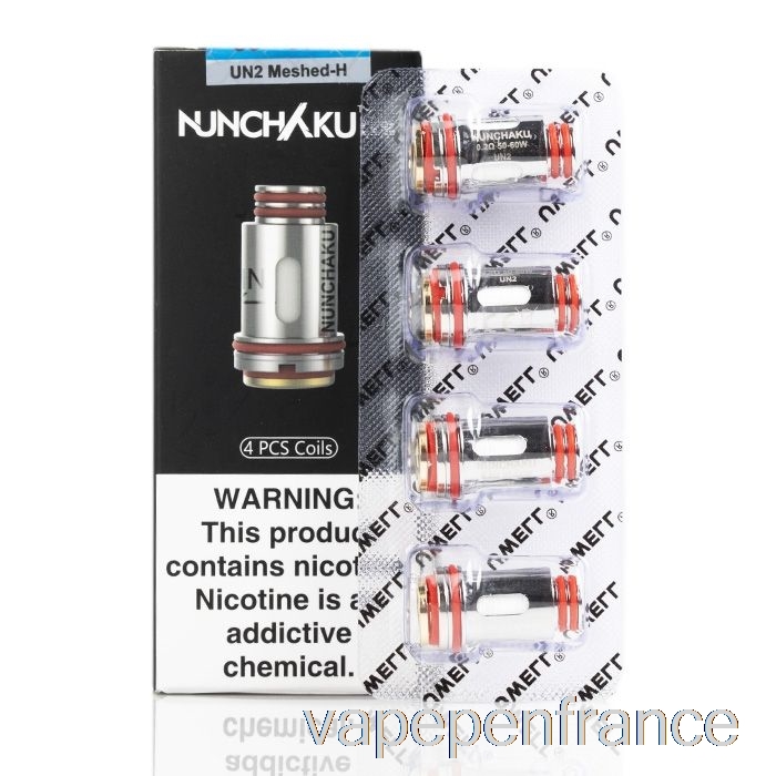 Uwell Nunchaku Bobines De Remplacement 0.14ohm Ss316l Bobines Maillées-h Stylo Vape